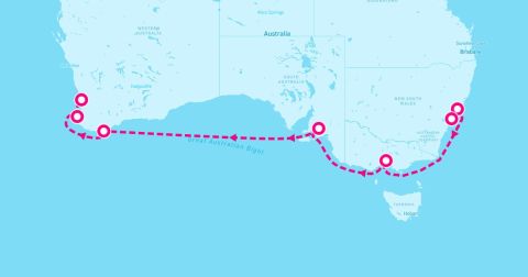 Albany Cruise Port - 11 Night Southern Australia Explorer (Sydney To Fremantle)