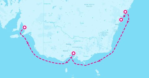 Newcastle Cruise Port - 6 Night Southern Australia Explorer (Sydney To Adelaide)