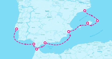 Tangier Cruise Port - 8 Night Western Mediterranean (Barcelona To Lisbon)