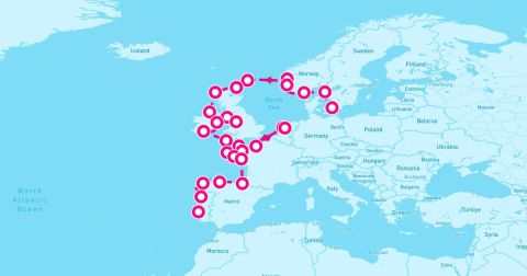 Lorient Cruise Port - 29 Night Baltics & Northern Europe (Copenhagen To Lisbon)