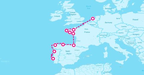 Lorient Cruise Port - 11 Night Baltics & Northern Europe (Ijmuiden To Lisbon)