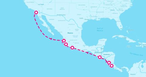 Zihuatanejo/ixtapa Cruise Port - 9 Night The Americas & Caribbean (Puerto Caldera To San Diego)