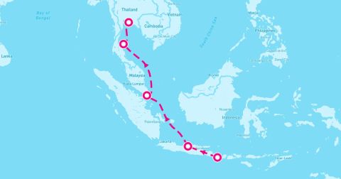 Bali Cruise Port - 9 Night Asia (Bali To Laem Chabang)