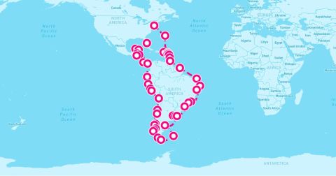 Fortaleza Cruise Port - 71 Night South America (New York To Ft. Lauderdale)