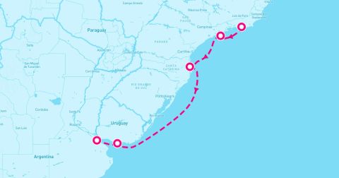 Camboriu Cruise Port - 7 Night South America (Rio De Janeiro To Buenos Aires)