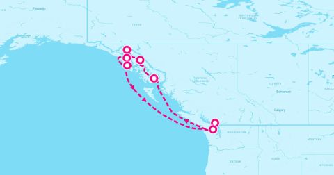 Haines Cruise Port - 9 Night Alaska (Vancouver Roundtrip)