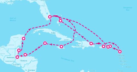 Santo Tomas De Castilla Cruise Port - 21 Night The Americas & Caribbean (Ft. Lauderdale Roundtrip)