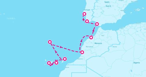 San Sebastian De La Gomera Cruise Port - 10 Night Europe & Mediterranean (Las Palmas To Lisbon)