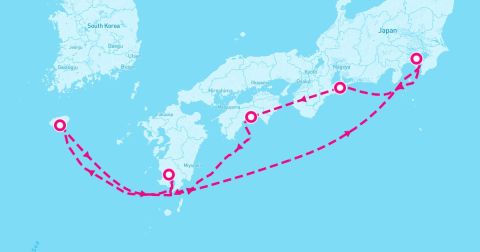Seogwipo Cruise Port - 15 Night Grand Japan With Nebuta & Summer Festivals (Yokohama Roundtrip)