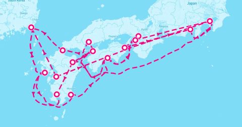 Yatsushiro Cruise Port - 23 Night Grand Japan Cherry Blossoms (Yokohama Roundtrip)