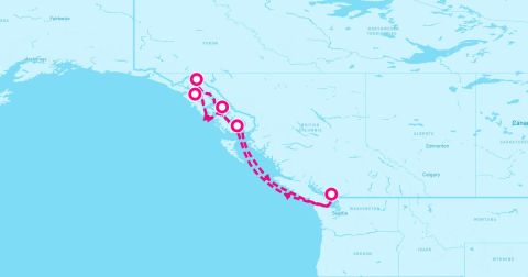 Vancouver Cruise Port - 7 Night Alaska (Vancouver Roundtrip)