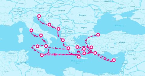 Crete Cruise Port - 32 Night The Best Of The Mediterranean (Trieste To Rome)