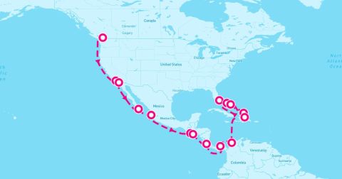 Puntarenas Cruise Port - 26 Night Eastern Caribbean Explorer & Panama Canal (Ft. Lauderdale To Vancouver)