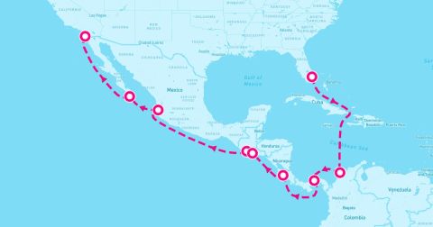 Puerto Quetzal Cruise Port - 15 Night Panama Canal (Ft. Lauderdale To San Diego)