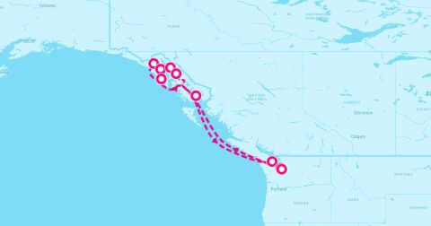 Cruise Stephens Passage Cruise Port - 7 Night Alaska Explorer (Seattle Roundtrip)