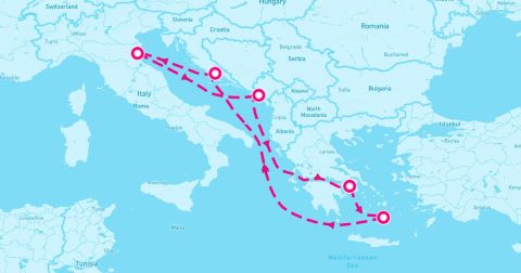 Ravenna Cruise Port - 7 Night Greece & Adriatic (Ravenna Roundtrip)