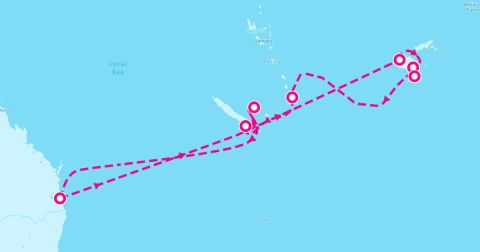 Suva Cruise Port - 14 Night Fiji (Brisbane Roundtrip)