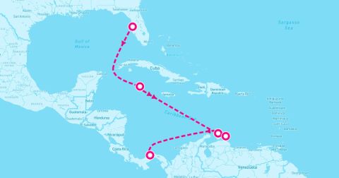 Willemstad Cruise Port - 7 Night Southern Caribbean (Tampa To Colon)