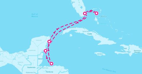 Coxen Hole Cruise Port - 7 Night Western Caribbean & Perfect Day (Miami Roundtrip)