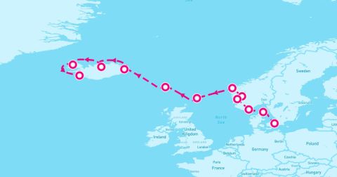 Runavik Cruise Port - 12 Night Fjords Faroes & Iceland (Copenhagen To Reykjavik)