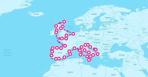 Crotone Cruise Port - 42 Night Grand Europe Holiday (London To Venice)