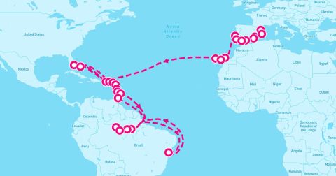 Parintins Cruise Port - 47 Night Footsteps Of Columbus (Barcelona To Miami)