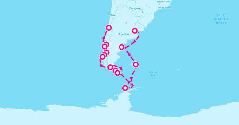 Laguna San Rafael Cruise Port - 21 Night Southern Fjords & Glaciers (Buenos Aires To Valparaiso)