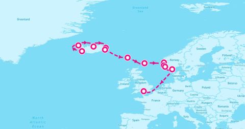 Djupivogur Cruise Port - 12 Night From Glaciers To Glens (Reykjavik To Southampton)