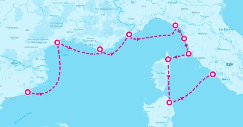 Piombino Cruise Port - 9 Night Epicurean Odyssey (Barcelona To Rome)