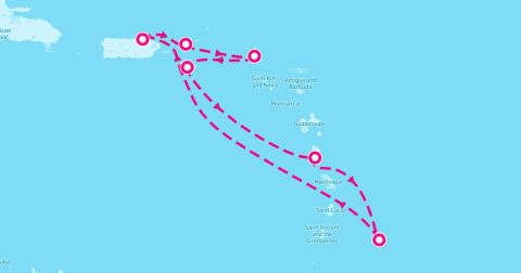 Bridgetown Cruise Port - 7 Night Southern Caribbean (San Juan Roundtrip)