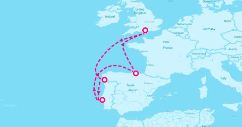 Bilbao Cruise Port - 7 Night Spain & Portugal (Southampton Roundtrip)