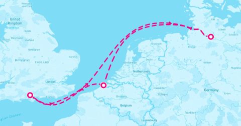 Brugge Cruise Port - 5 Night Hamburg & Bruges (Southampton Roundtrip)