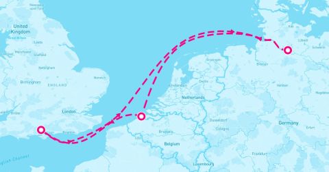 Brugge Cruise Port - 5 Night Hamburg & Bruges (Southampton Roundtrip)