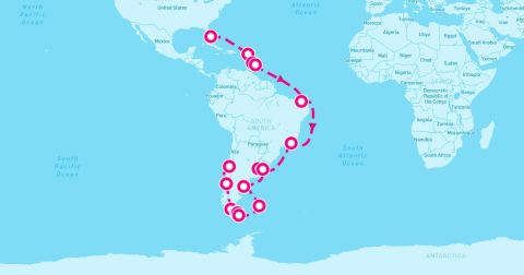 Port Stanley Cruise Port - 33 Night Brazilian & Cape Horn Grand Adventure (Ft. Lauderdale To Santiago)