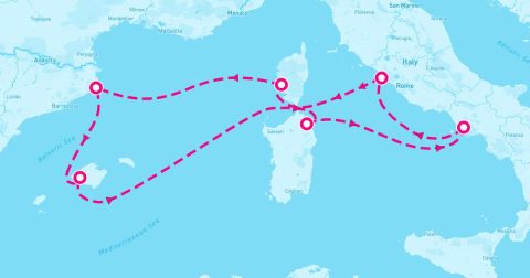 Palamos Cruise Port - Greek Mystique