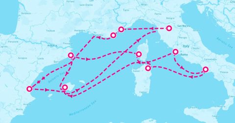 Nice Cruise Port - Greek Mystique followed by Adriatic Delights