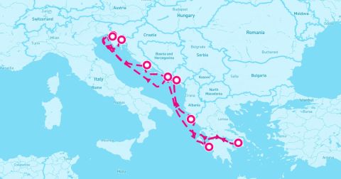 Rijeka Cruise Port - Adriatic Delights followed by Sail Three Seas