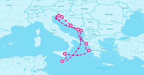 Rijeka Cruise Port - Adriatic Delights followed by Sail Three Seas
