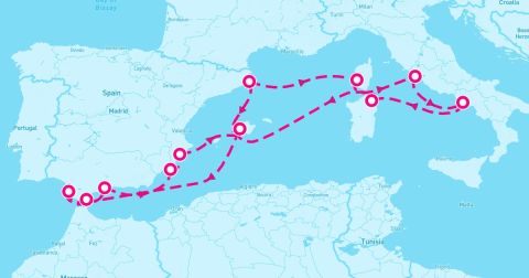 Cadiz Cruise Port - Aegean Shores followed by Adriatic Explorer