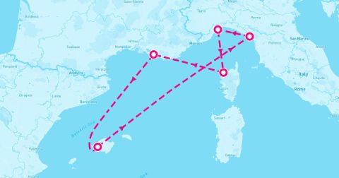 Carrara Cruise Port - Mediterranean Medley