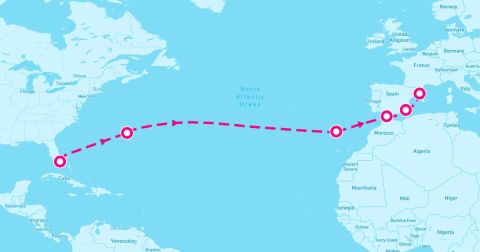 Cartagena Cruise Port - 14 Night Bermuda & Iberia (Miami To Barcelona)