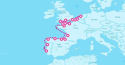 Cherbourg Cruise Port - 19 Night Vineyards & Vignettes (Lisbon To London)