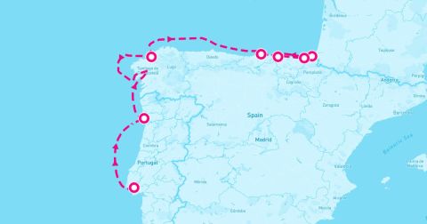 Santiago De Compostela Spain Cruise Port - 7 Night Iberian Ballad (Lisbon To Bilbao)
