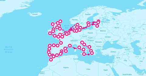 Granada Cruise Port - 66 Night Springing Into Summer (Trieste To Southampton)