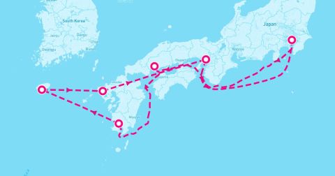 Sasebo Cruise Port - 9 Night Japan (Tokyo Roundtrip)