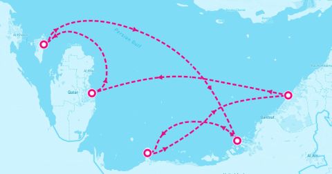 Abu Dhabi Cruise Port - 7 Night Dubai Abu Dhabi & Qatar (Dubai Roundtrip)