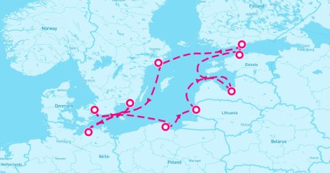 Arhus Cruise Port - 11 Night Northern Europe (Warnemunde Roundtrip)