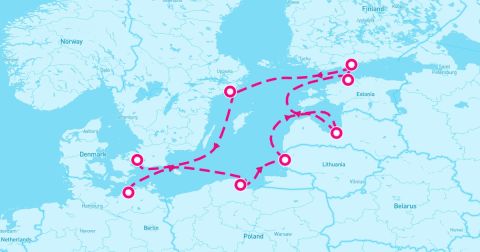 Stockholm Cruise Port - 9 Night Northern Europe (Warnemunde To Copenhagen)