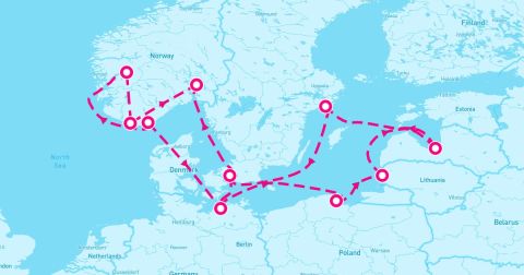 Lyngdal Cruise Port - 14 Night Northern Europe (Copenhagen Roundtrip)