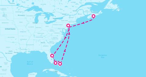 Halifax Cruise Port - 9 Night Caribbean & Bahamas (New York To Halifax)